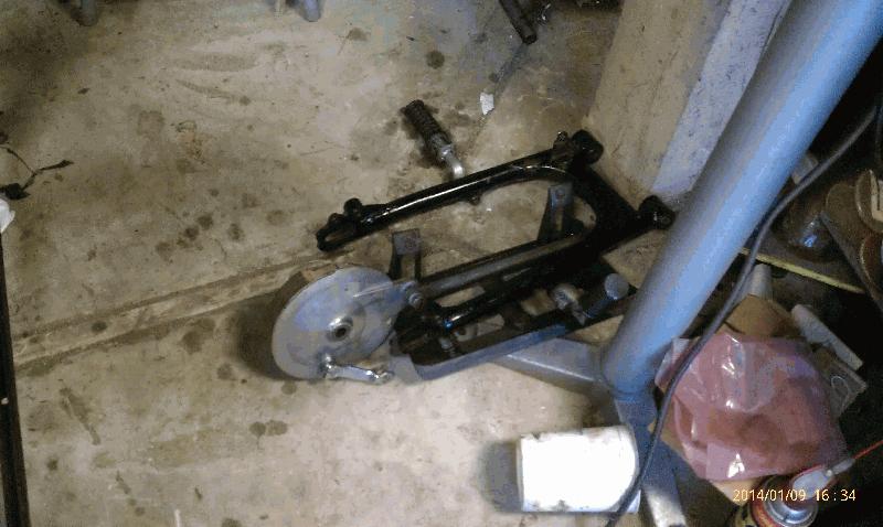Swingarm Cleaned