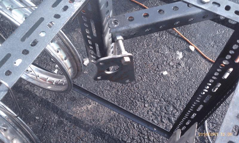 Clamp mounted
